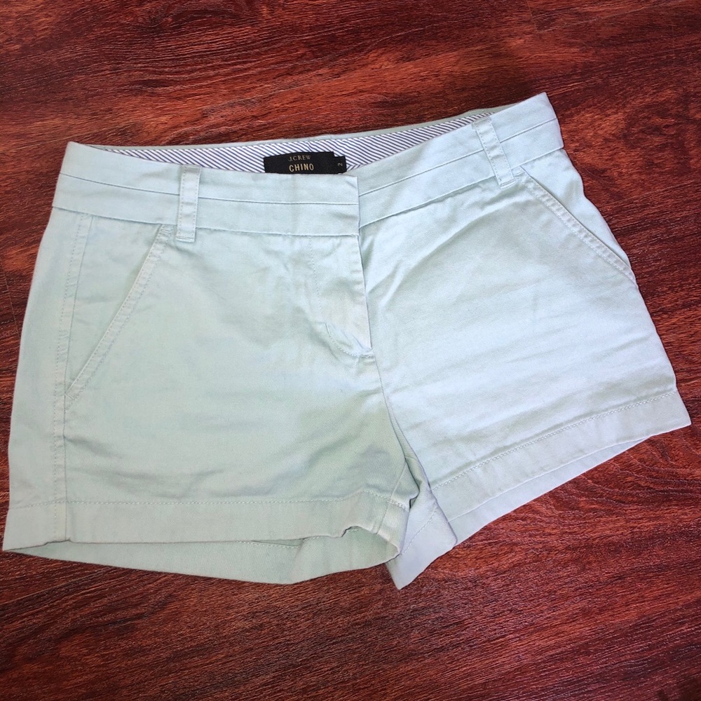 Light blue J. Crew shorts 4 inches